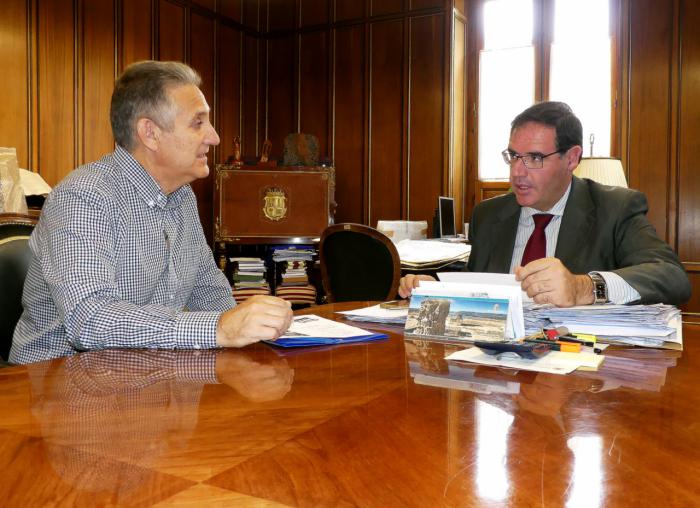 Diputación colaborará en el equipamiento del futuro albergue del Camino de Santiago en La Alberca de Záncara