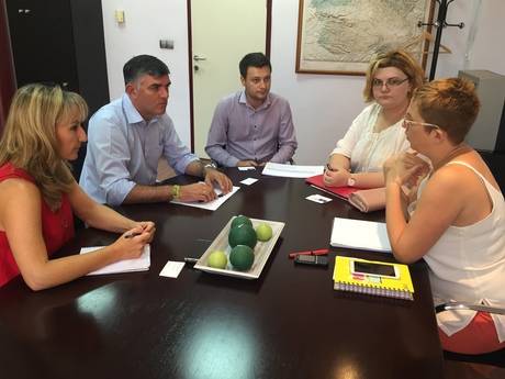 El delegado de la Junta se reúne con la titular del Consulado de Rumanía en Ciudad Real
