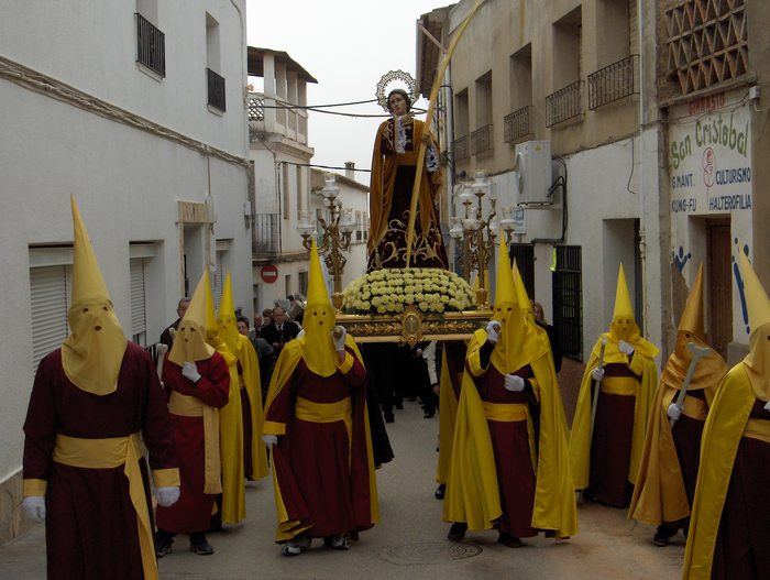 Iniesta vuelve a celebrar la Semana Santa