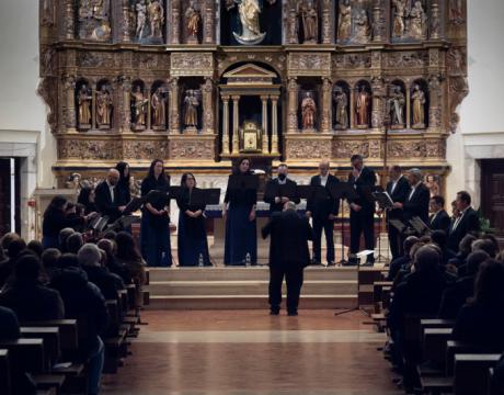 Excelente concierto del Coro Alonso Lobo en Tarancón en la Cuaresma Musical de la SMR