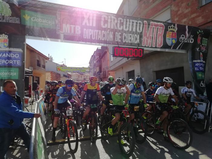 Xavier Calaf y Carla Fernández vencen en Santa Cruz de Moya en el estreno del XII Circuito MTB Diputación de Cuenca