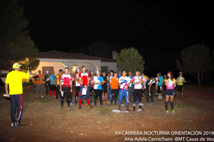 Javier García fue el ganador de la XII Carrera Nocturna de Orientación en Motilla del Palancar