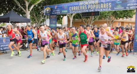 José Antonio Marín y Cristina Belmar se proclamaron vencedores de la XXXVI Carrera Popular ‘Villa de Iniesta’