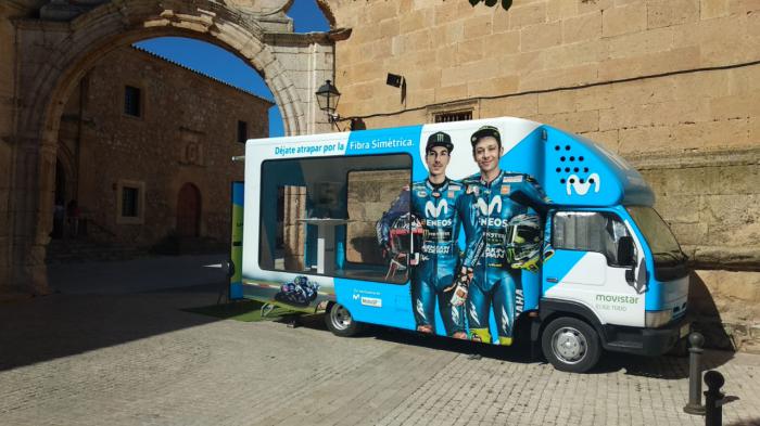 La oficina móvil de Movistar llega a San Clemente