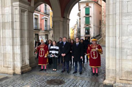 La Corporación municipal asiste a la misa en la Catedral en la festividad de San Julián, patrón de Cuenca