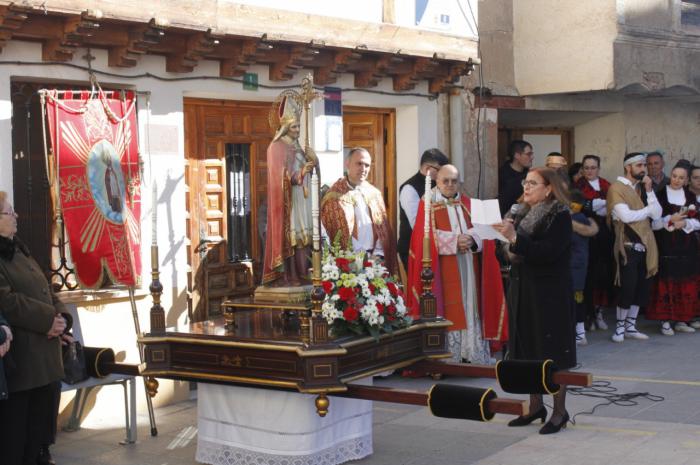 Santa Cruz de Moya celebra sus fiestas patronales en honor a San Blas, Santa Bárbara y Santa Águeda