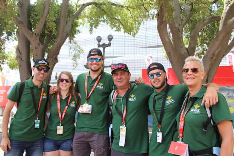 Globalcaja y Seguros RGA organizan una fan zone solidaria en Cuenca y Hellín, con motivo de la Vuelta Ciclista a España