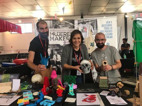 FabLab Cuenca recibe el primer premio al mejor proyecto educativo con el programa “Mujeres Makers” en la Feria Tecnolo&#769;gica Demolab Maker de Badajoz