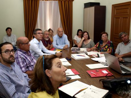 El subdelegado del Gobierno en Cuenca, Juan Rodríguez, asiste a la jornada que sobre emergencia nuclear tiene lugar en Garcinarro