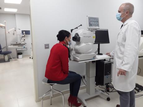 El Hospital Recoletas refuerza su servicio de oftalmología incorporando un tomógrafo de coherencia óptica