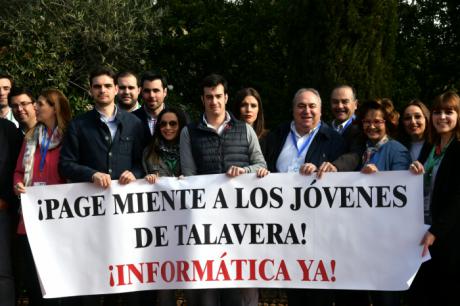 Tirado exige el Grado de Informática para Talavera ya, porque es intolerable que Page margine a esta ciudad