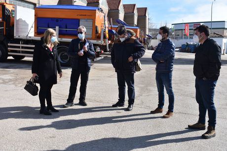 La Junta agradece el trabajo de los equipos de brigadas de carreteras en el mantenimiento de la red autonómica de la provincia