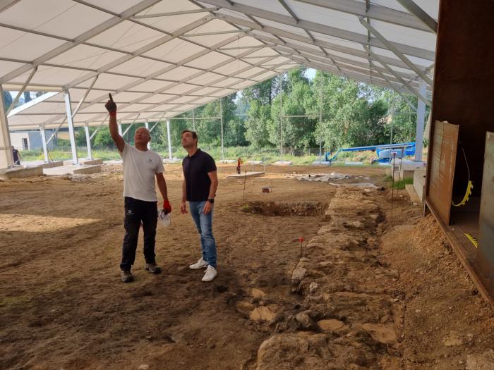 Se añade un atractivo turístico más a la villa romana de Noheda mediante la exhibición del Salón de Recepciones