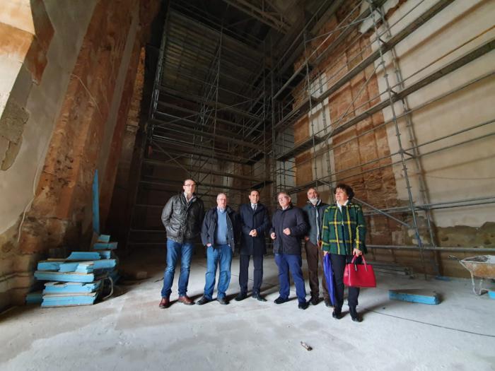 Diputación invertirá 200.000 euros en el Conjunto Histórico de Moya para actuar en las murallas y la torre del homenaje