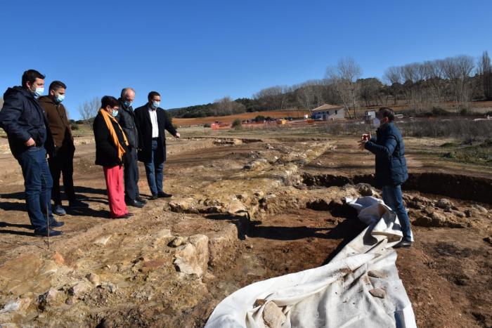 Las obras para restaurar el Balneum de Noheda ya están en marcha