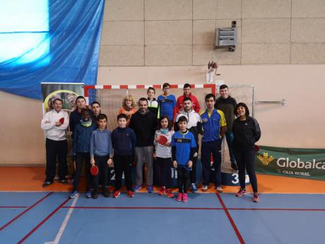 El VI Torneo de Navidad de Tenis de Mesa se lo llevó Francisco Almagro