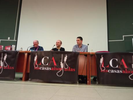 Jaime Rocha y Mikel Lejarza ‘El Lobo’ adelantan sus próximos proyectos en el Festival de Las Casas Ahorcadas