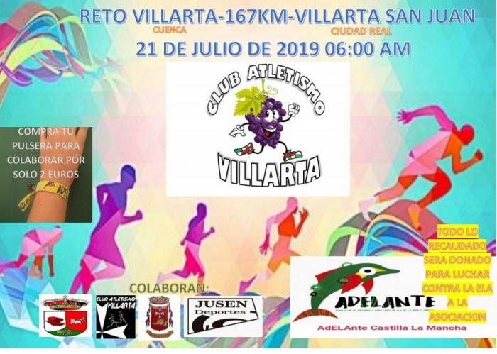 Villarta se unirán en gran reto solidario deportivo a favor de la ELA