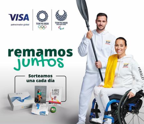 Visa y Globalcaja se preparan para los Juegos Olímpicos y Paralímpicos Tokyo 2020 de la mano de Teresa Perales y Saúl Craviotto