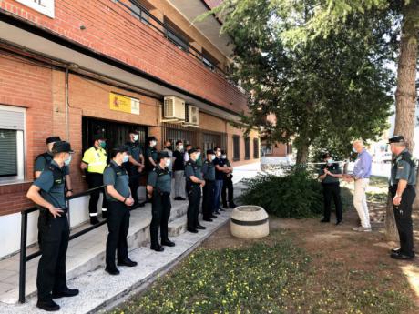 El subdelegado del Gobierno de España en Cuenca visita las tres Compañías de la Guardia Civil en la provincia