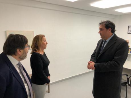 Mariscal agradece la labor de ASPAS en su visita al nuevo Centro de Atención Temprana