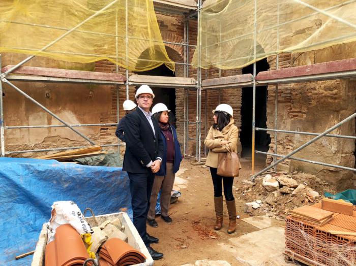 A buen ritmo las obras de rehabilitación del antiguo Convento de Clarisas de Villanueva de la Jara