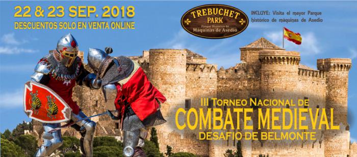 Belmonte acogerá tercera edición torneo nacional combate medieval