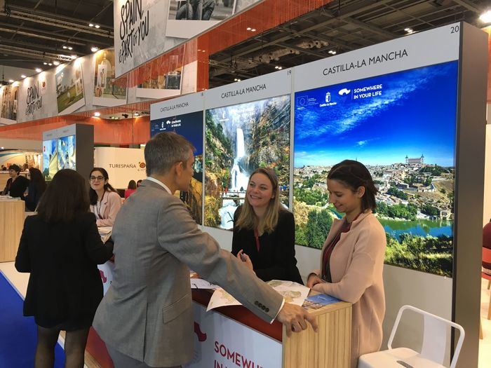 astilla-La Mancha lleva el potencial de la oferta turística regional a la Feria Internacional World Travel Market de Londres