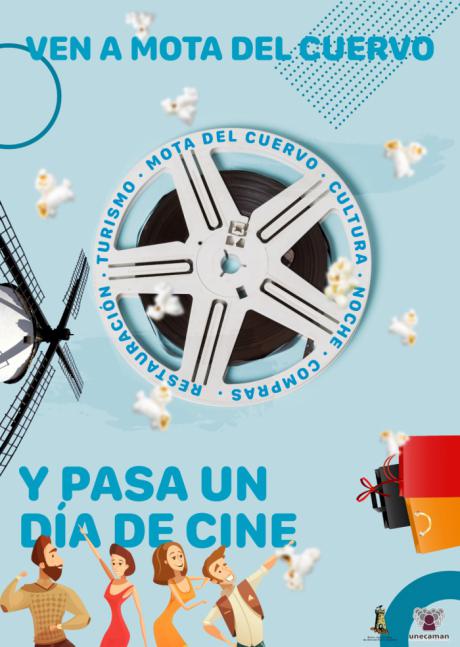 El Ayuntamiento moteño lanza la campaña “Ven a Mota del Cuervo y pasa un día de cine”