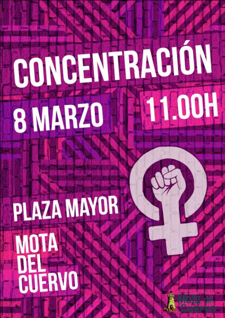 El Ayuntamiento de Mota convoca una manifestación para el próximo 8 de marzo