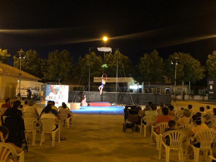 Los niños de Mota soñaron “en el aire” con la Machina Teatro