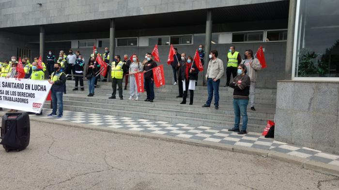 IU apoya la movilización de los profesionales del transporte sanitario.