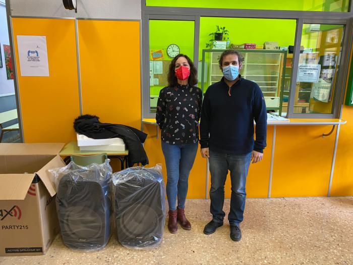 El I.E.S Julián Zarco contará con un nuevo equipo de sonido