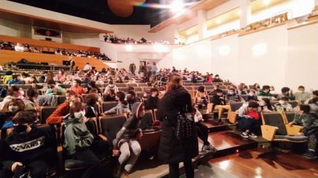 El regreso del ciclo de conciertos escolares Santiago Grisolía “Música en las Aulas” vuelve a llenar de escolares el Teatro Auditorio 