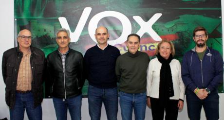 Comienza a trabajar la nueva ejecutiva de Vox Cuenca