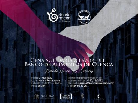 Donde Nacen los Sabores vuelve a celebrar una cena solidaria en favor del Banco de Alimentos