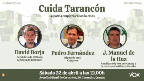 David Borja presenta su equipo y las propuestas para cambiar Tarancón