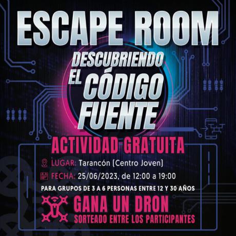 El Escape Room de RAEE CLM “Descubriendo el código fuente” llega a Tarancón
