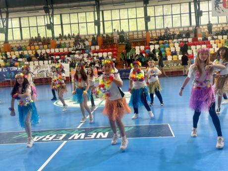 Cerca de 900 escolares de 23 centros educativos de la provincia participan en la Gimnastrada Escolar 2024