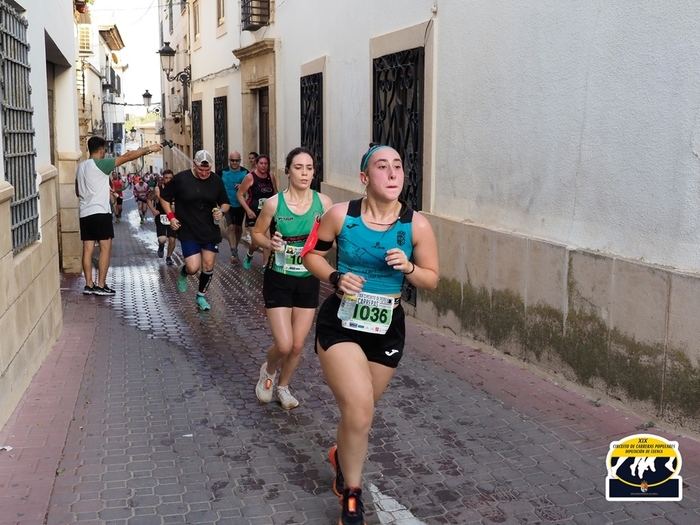 Andrés Morales y Rosario Gómez, campeones de la Carrera Popular Villa de Iniesta 2023 del XIX Circuito de la Diputación de Cuenca