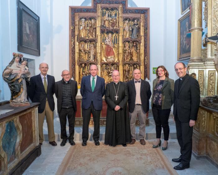 Culminada la restauración del retablo de Santa María de la Catedral de Cuenca