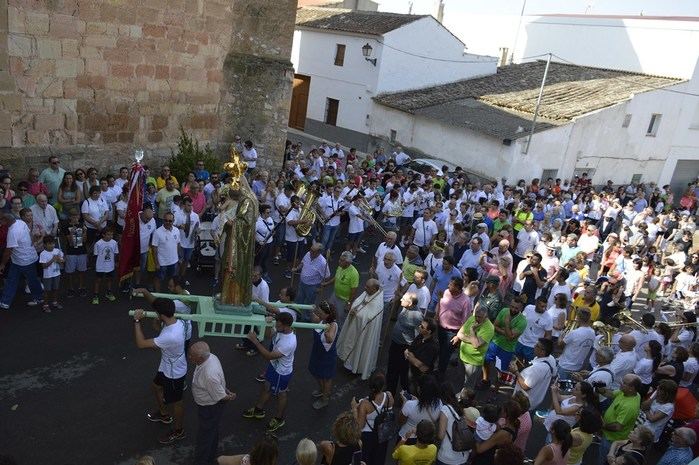 Mota del Cuervo recibe con devoción y emoción a la Patrona Virgen de Manjavacas