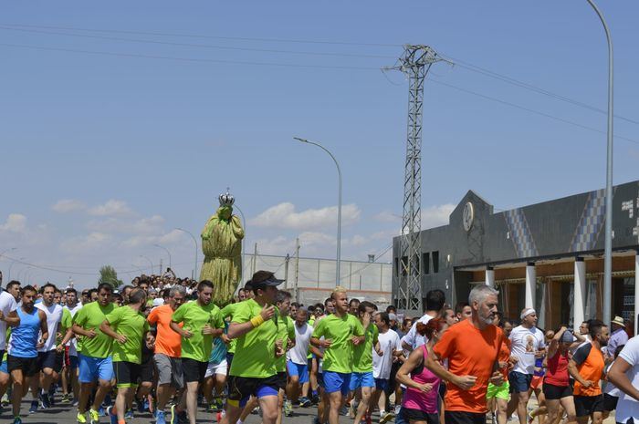 Los moteños cumplen con fervor con la tradicional llevada de la Virgen de Ntra. Sra. de la Antigua de Manjavacas