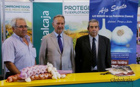 Renovado el convenio de la Fundación Globalcaja Cuenca y la Cooperativa San Isidro el Santo para promocionar el ajo morado de Las Pedroñeras