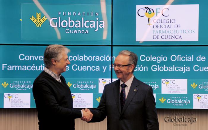 La Fundación Globalcaja apoya al Colegio Oficial de Farmacéuticos de Cuenca a través de un convenio de colaboración anual