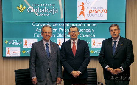 Apoyo de la Fundación Globalcaja a la Asociación de Prensa de Cuenca