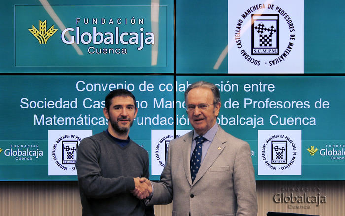 La Fundación Globalcaja Cuenca colabora con la Sociedad Castellano-Manchega de Profesores de Matemáticas en la formación y búsqueda de nuevos talentos matemáticos en Cuenca y Guadalajara