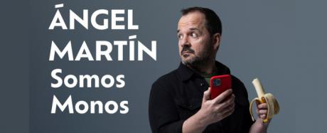 Ángel Martín regresa a Cuenca con su monólogo “Somos monos” el 12 de abril