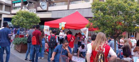 Accem, Cáritas y Cruz Roja salen a la calle para visibilizar que las personas refugiadas suman