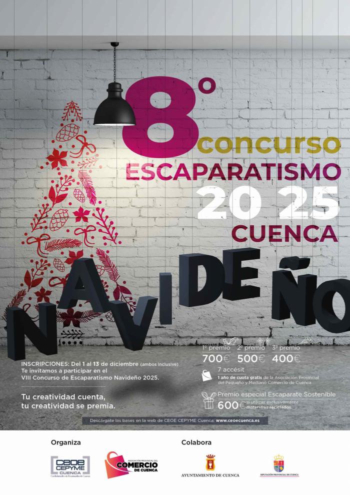 Concurso de Escaparatismo Navideño de Cuenca.